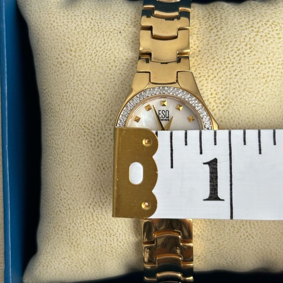 SOLD ESQ by Movado — Women’s Small Intrigue Diamond Accented Watch - Picture 7 of 11